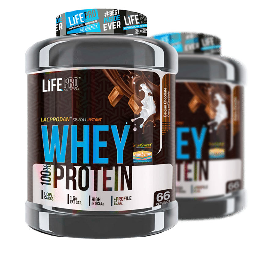 whey protein 2kg de chocolate belga life pro