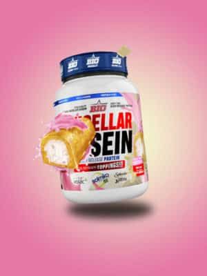 caseina lenta absorcion con toppings de big