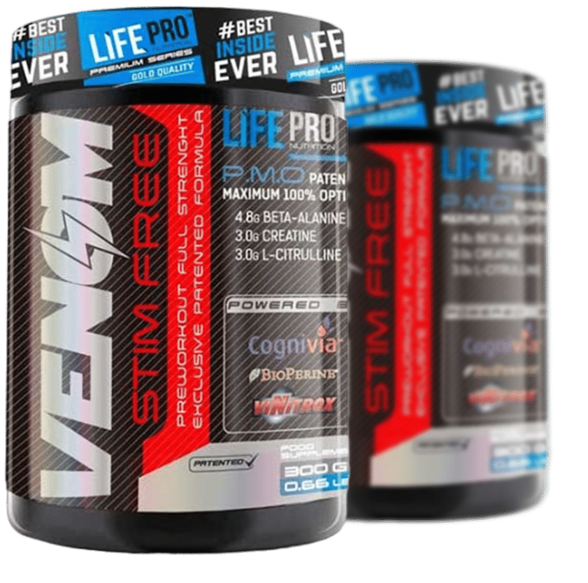 Venom no stim life pro preentreno