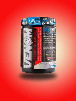 venom stim free pre workout life pro